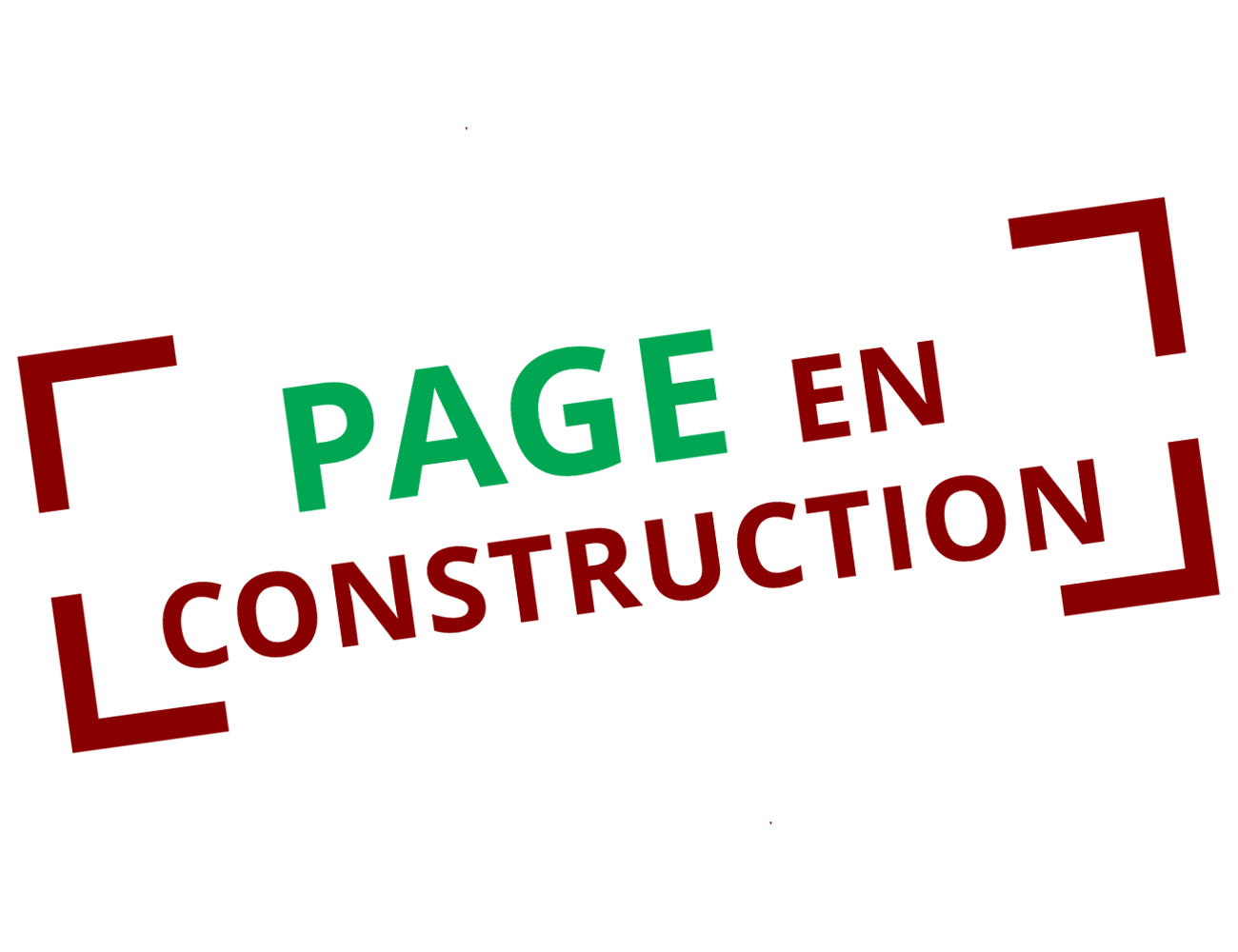 page en construction